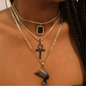 Three layered necklaces